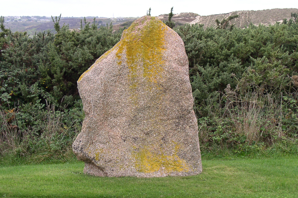 Stone near the 15th Tee
