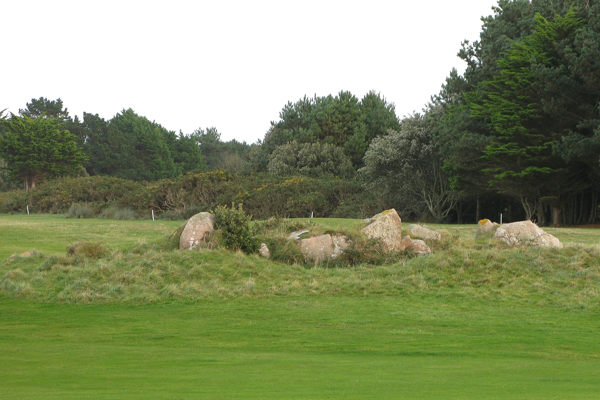 Stones between the 5th and 7th Fairways