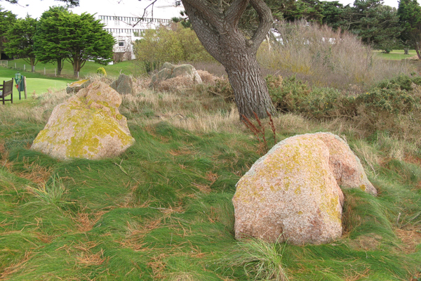 Stones near the 5th Tee